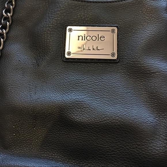 Nicole miller black purse Clearance